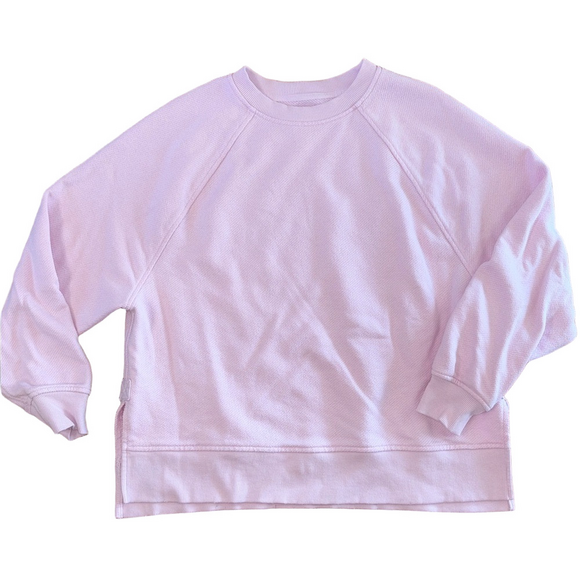 Aerie Baby Pink Cozy Oversized Sweatshirt Size XXS - Picture 1 of 6